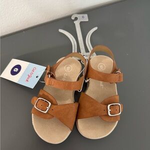 Cat & Jack Tan Kids Sandals